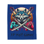 XP Wolf Gamer Plush Blanket(The Symbol of the Gamer)