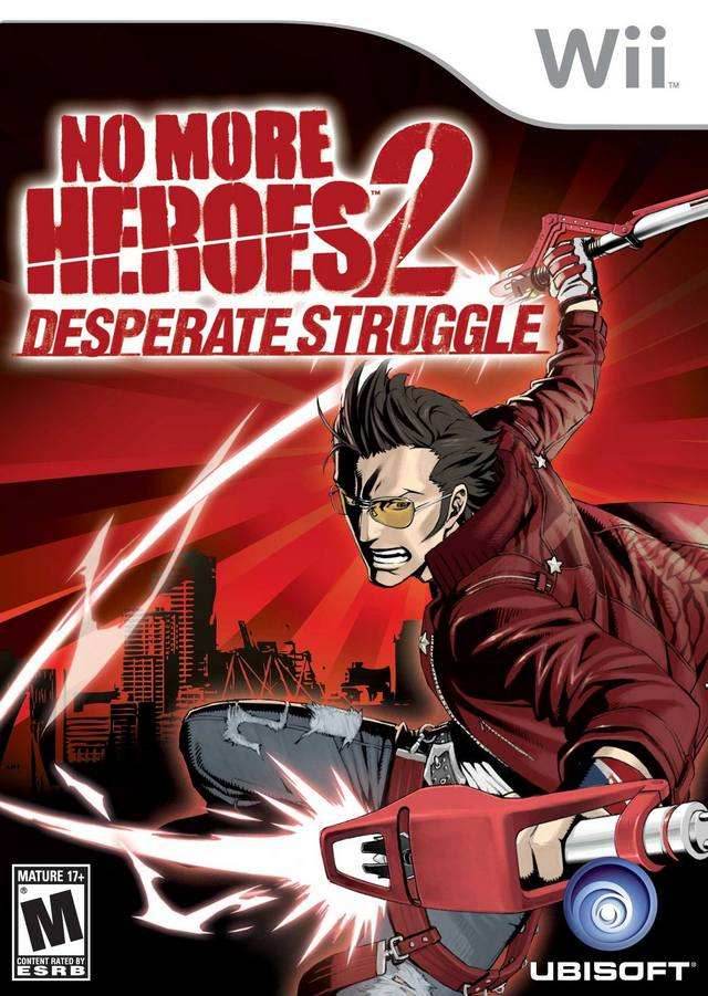 No More Heroes 2: Desperate Struggle (Wii) - Game Manual Only