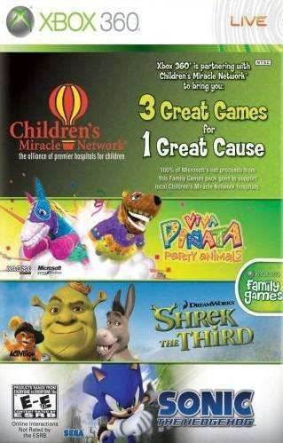 Microsoft Children's Miracle Network Games Bundle (Xbox 360) - Game Manual Only
