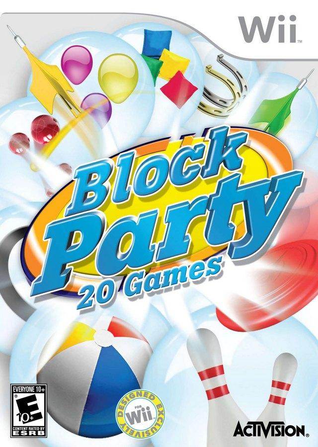 Block Party (Wii) - Game Manual Only