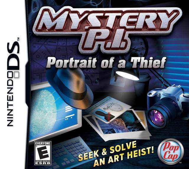 Mystery P.I. Portrait of a Thief (Nintendo DS) - Game Manual Only
