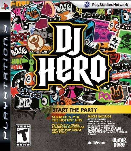 DJ Hero (Playstation 3) - Game Manual Only