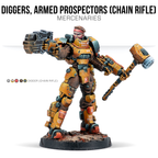 Diggers, Armed Prospectors (Chain Rifle)