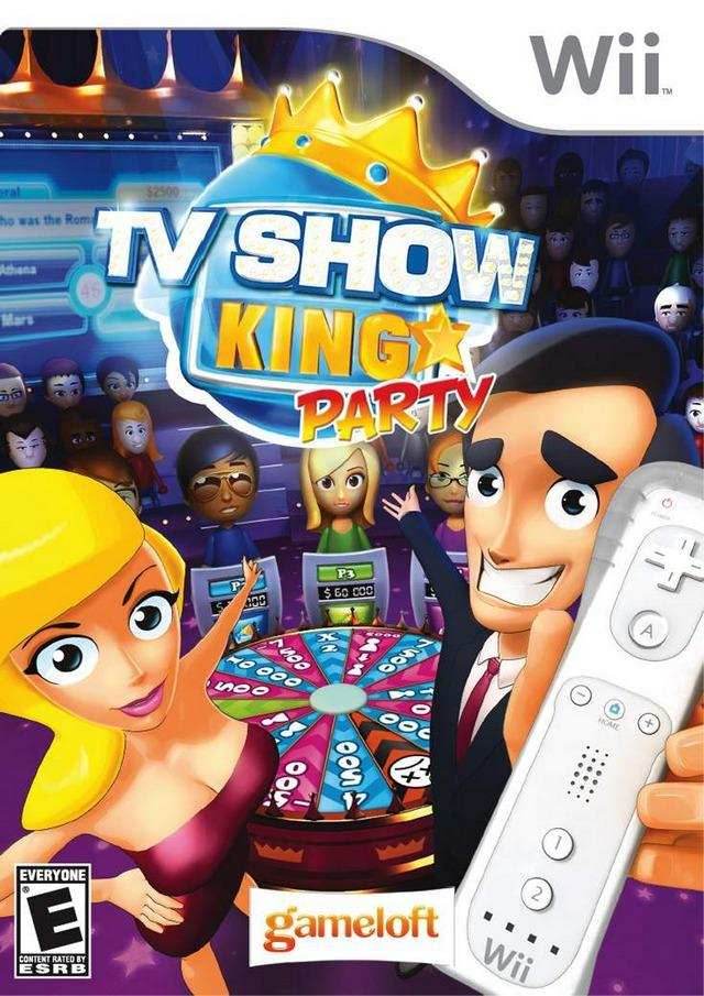 TV Show King Party (Wii) - Game Manual Only