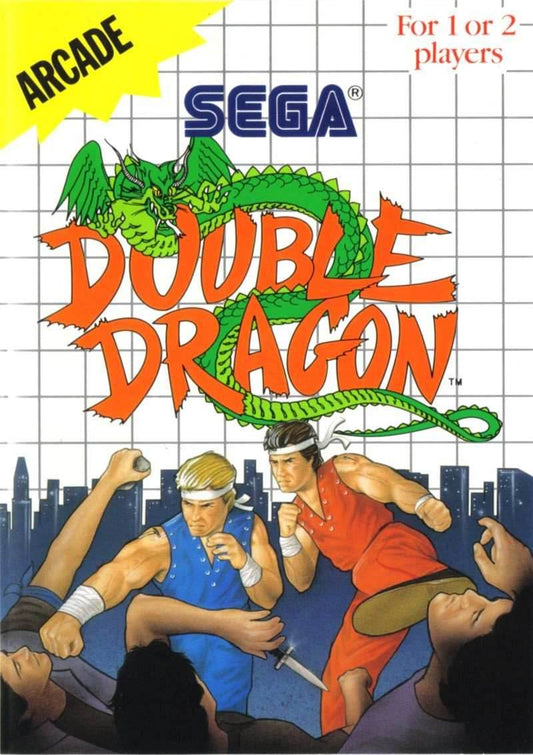 Double Dragon (Sega Master System) - Game Manual Only