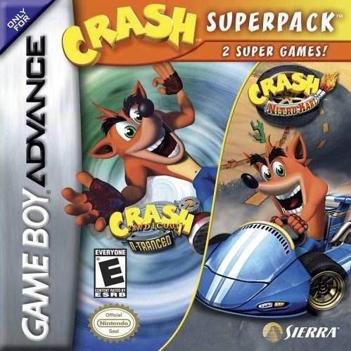 Crash Superpack (Gameboy Advance) - Game Manual Only
