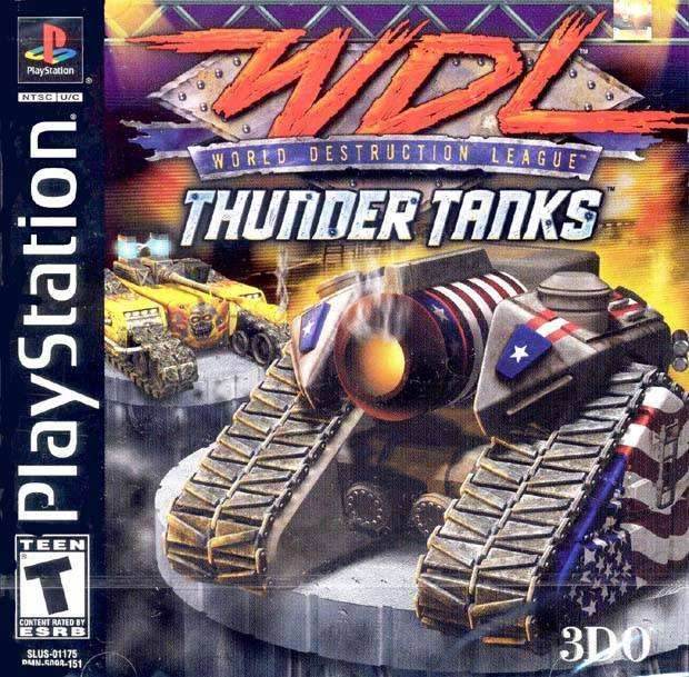 World Destruction League: Thunder Tanks (Playstation) - Game Manual Only