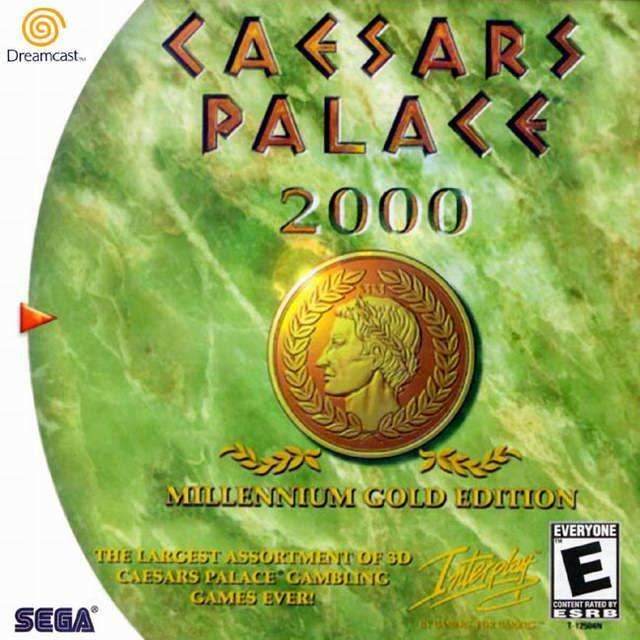 Caesars Palace 2000: Millennium Gold Edition (Sega Dreamcast) - Game Manual Only