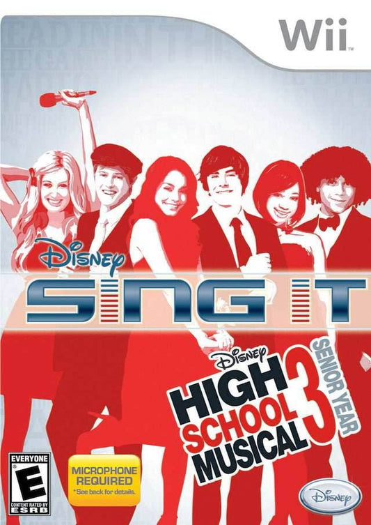 Disney Sing It! High School Musical 3: Senior Year (Wii) - Game Manual Only