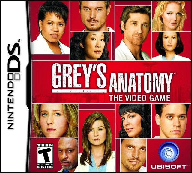 Grey's Anatomy The Video Game (Nintendo DS) - Game Manual Only