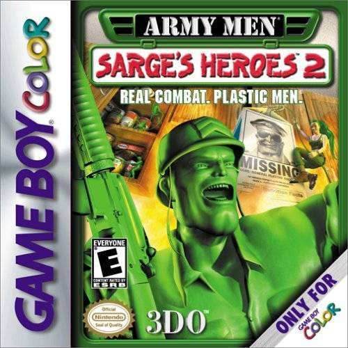 Army Men: Sarge's Heroes 2 (Gameboy Color) - Game Manual Only