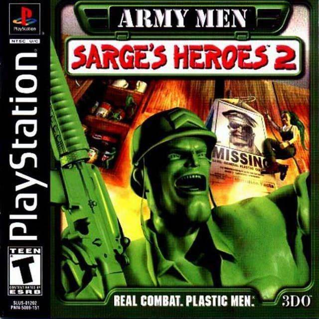 Army Men: Sarge's Heroes 2 (Playstation) - Game Manual Only