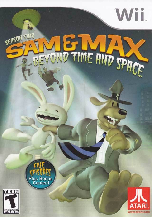 Sam & Max: Beyond Time and Space (Wii) - Game Manual Only