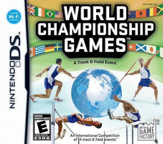 World Championship Games: A Track & Field Event (Nintendo DS) - Game Manual Only