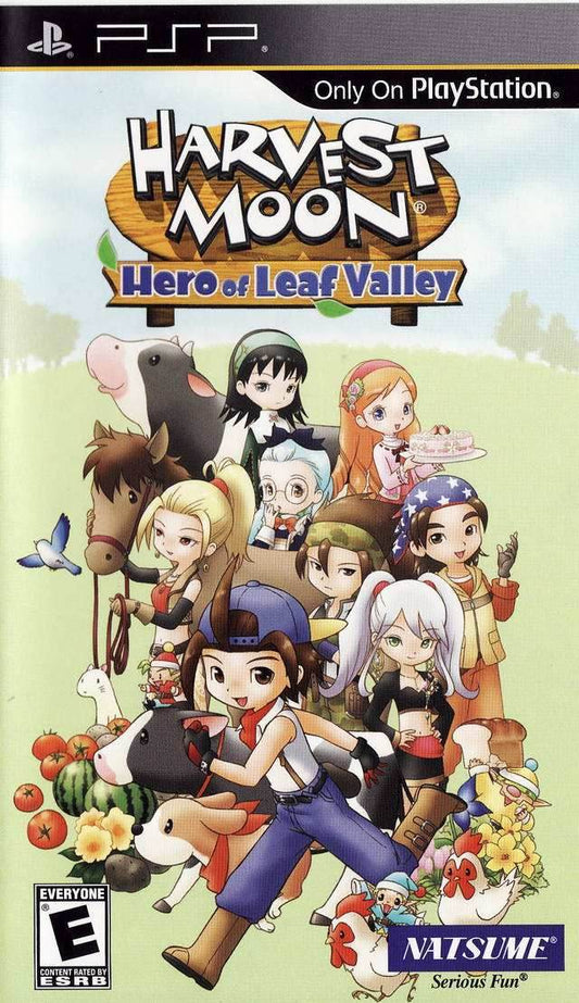 Harvest Moon: Hero of Leaf Valley (PSP) - Game Manual Only