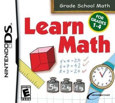 Learn Math for Grades 1-4 (Nintendo DS) - Game Manual Only