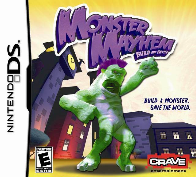 Monster Mayhem: Build and Battle (Nintendo DS) - Game Manual Only