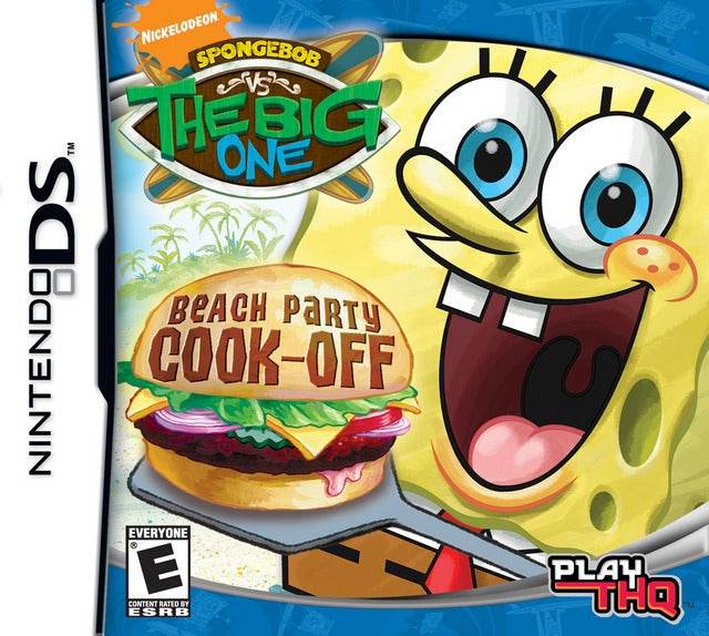 SpongeBob vs. The Big One: Beach Party Cook-Off (Nintendo DS) - Game Manual Only