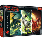 Trefl Red Dungeons & Dragons: Legendary Monsters of Faerun 1000 Piece Puzzle