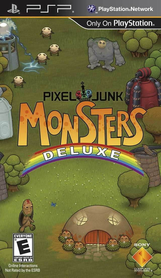 Pixel Junk Monsters Deluxe (PSP) - Game Manual Only