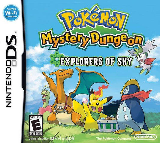 Pokemon Mystery Dungeon: Explorers Of Sky (Nintendo DS) - Game Manual Only