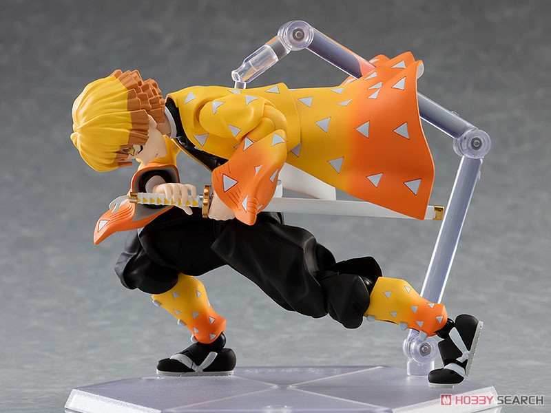 Demon Slayer: Kimetsu no Yaiba figma 522 DX Edition Zenitsu Agatsuma Figure - 