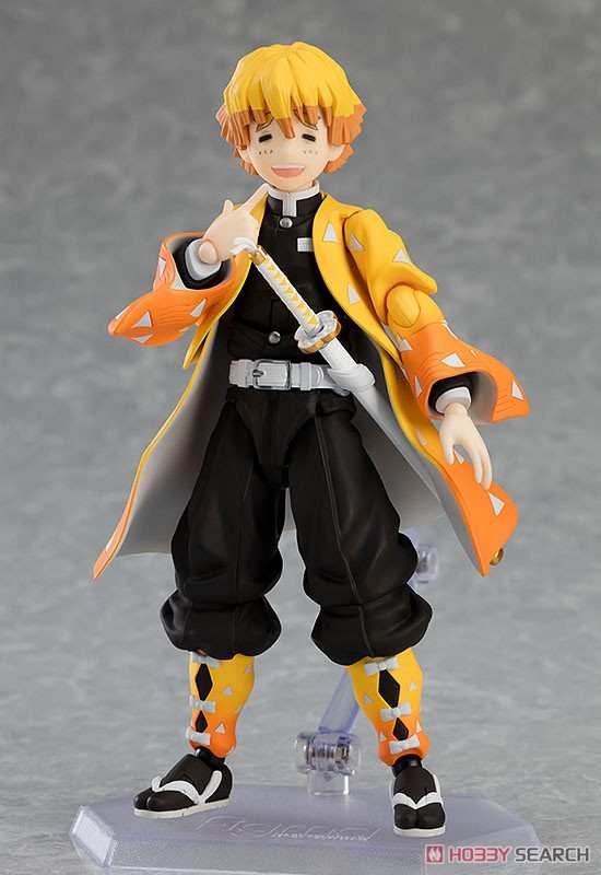 Demon Slayer: Kimetsu no Yaiba figma 522 DX Edition Zenitsu Agatsuma Figure - 