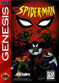 Spider-Man: Animated Series (Sega Genesis) - Game Manual Only