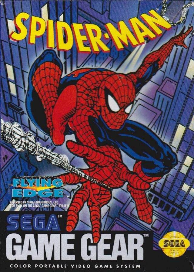 Spiderman (Sega Game Gear) - Game Manual Only