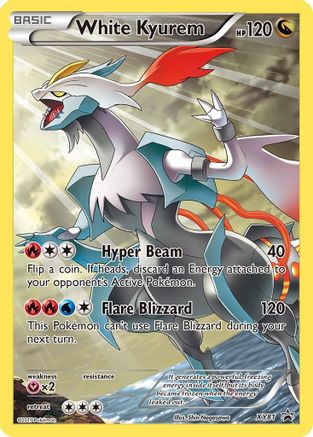 White Kyurem (Full Art Promo) XY81/211 - XY Promos Holofoil