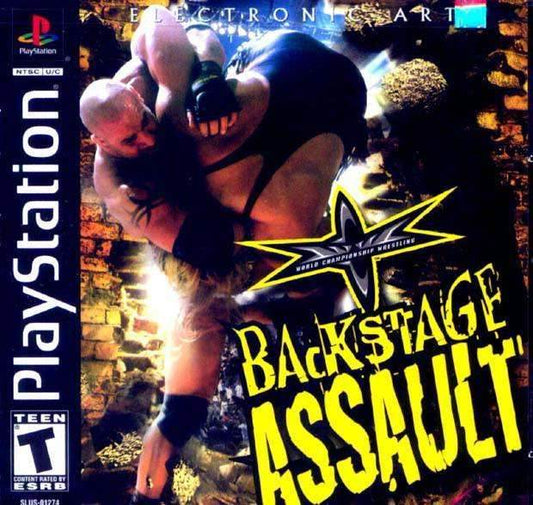 WCW Backstage Assault (Playstation) - Game Manual Only