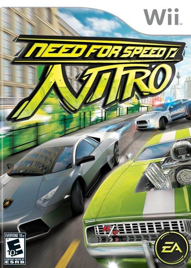 Need For Speed: Nitro (Wii) - Game Manual Only