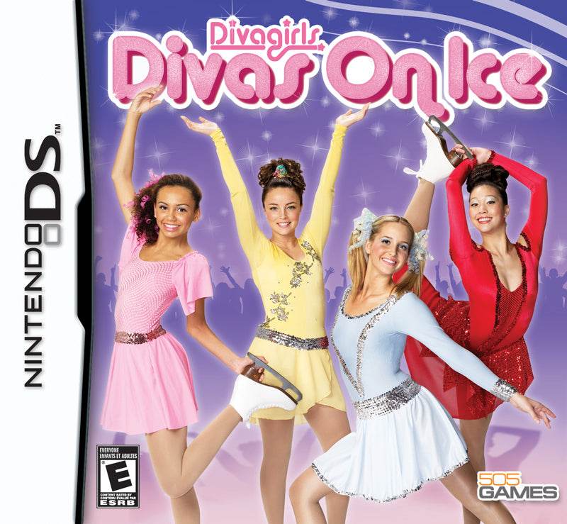 Diva Girls: Divas On Ice (Nintendo DS) - Game Manual Only
