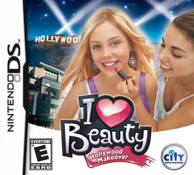 I Love Beauty Hollywood Makeover (Nintendo DS) - Game Manual Only