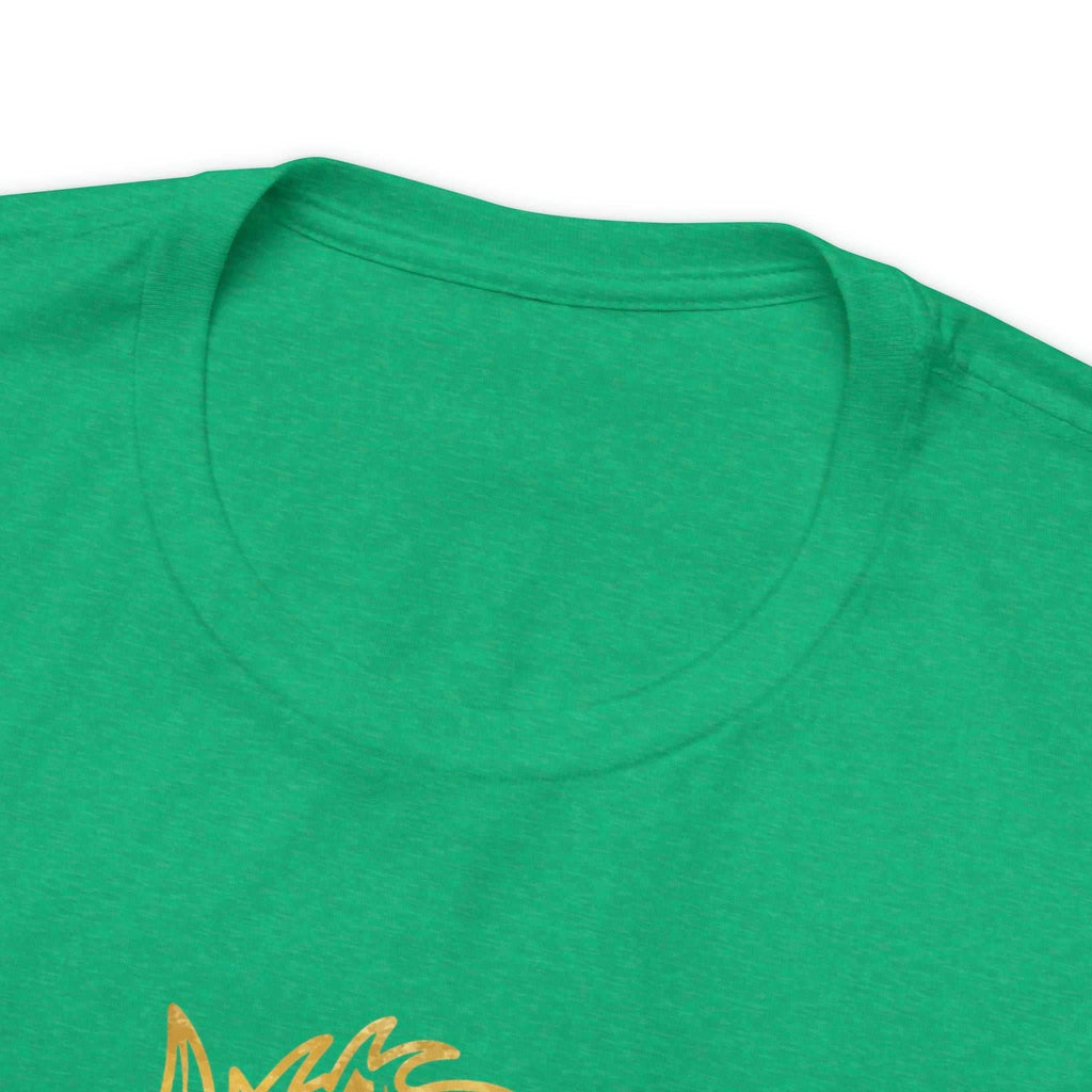Golden Celtic Dice Dragon Shirt - Army / S