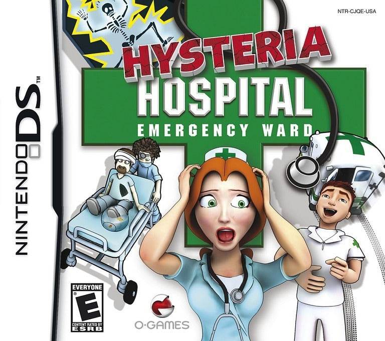 Hysteria Hospital: Emergency Ward (Nintendo DS) - Game Manual Only