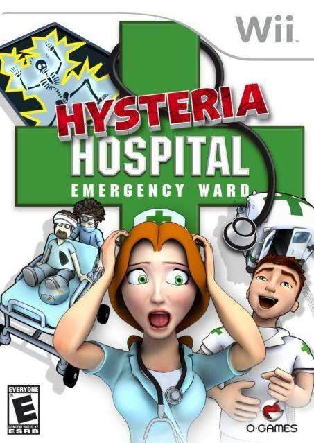 Hysteria Hospital: Emergency Ward (Wii) - Game Manual Only