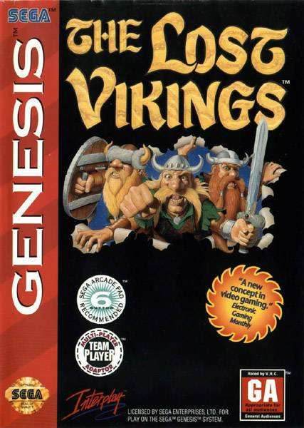 The Lost Vikings (Sega Genesis) - Game Manual Only