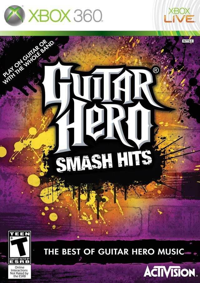 Guitar Hero Smash Hits (Xbox 360) - Game Manual Only