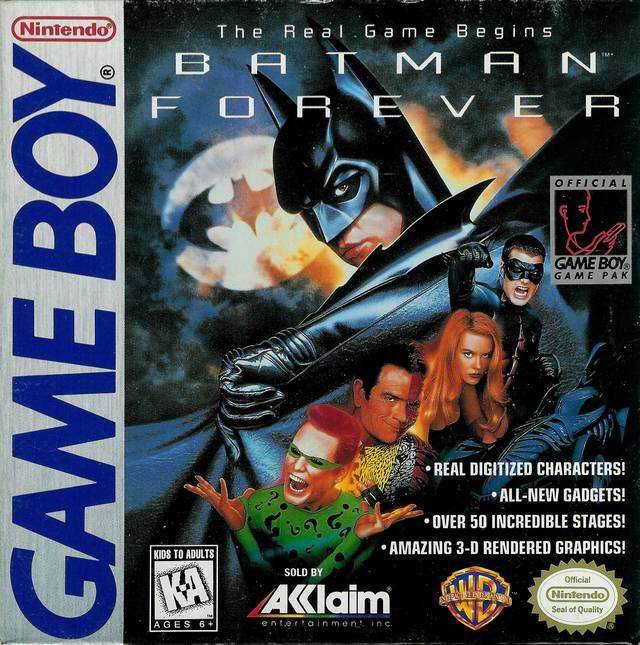 Batman Forever (Gameboy) - Game Manual Only