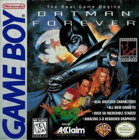 Batman Forever (Gameboy) - Game Manual Only