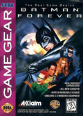 Batman Forever (Sega Game Gear) - Game Manual Only