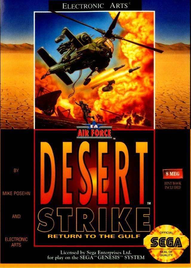 Desert Strike Return to the Gulf (Sega Genesis) - Game Only