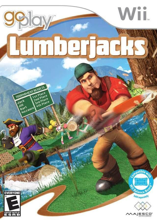 Go Play Lumberjacks (Wii) - Game Manual Only