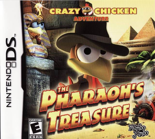 Crazy Chicken Adventure: The Pharaoh's Treasure (Nintendo DS) - Game Manual Only