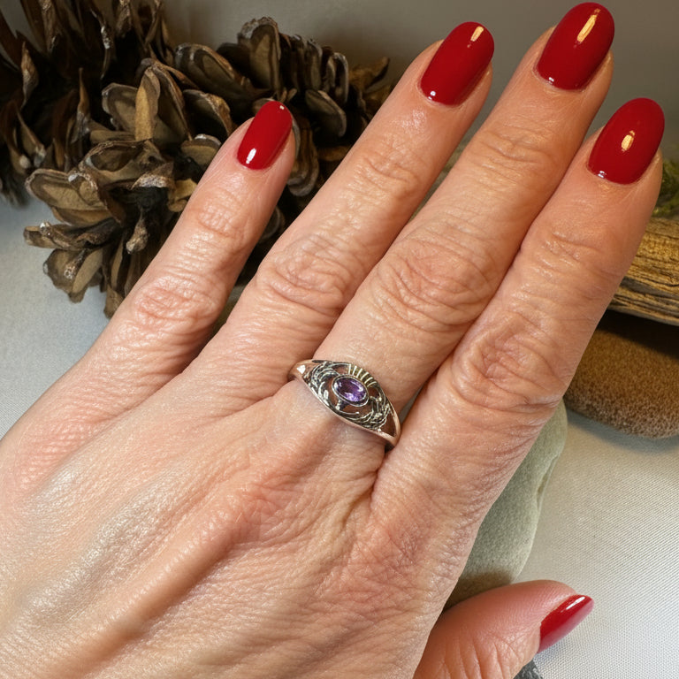 Sassenach Thistle Ring