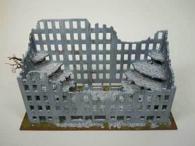 Ruined City Building (MDF) - 15MMDF267 - 