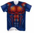 Spider-Man 2099 Costume Marvel Comics Sublimated Adult T-Shirt - S