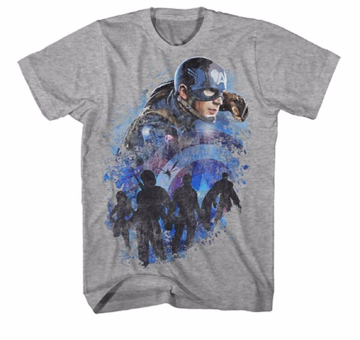 Captain America Civil War Movie Cap Sector Marvel Comics T-Shirt - S