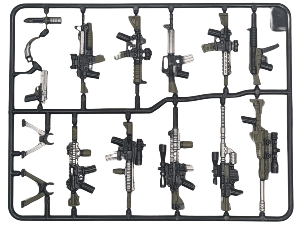 U.S. Marine Woodland Digi Camo 5 Man Squad - Mil-Blox